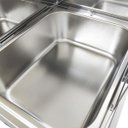 Ver imagem 6 de Kit Lanchonete Chapa 60cm com Prensa e Fritadeira Profissional 1 Cuba Alcamar