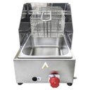 Ver imagem 2 de Kit Lanchonete Chapa 60cm com Prensa e Fritadeira Profissional 1 Cuba Alcamar