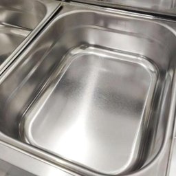 Kit Lanchonete Chapa 90cm com Prensa e Fritadeira Profissional 2 Cubas Alcamar - 10