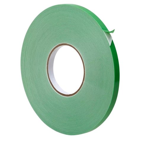 Fita Adesiva Dupla Face Transparente 19mmx20m Uso Geral Boa Adesão em Vidros Metais e Plásticos | At