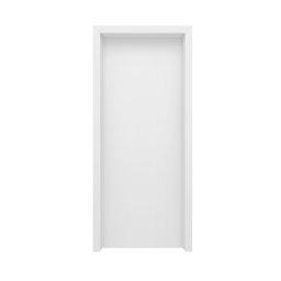 Kit Porta de Madeira 210x90cm Lisa Laqueada Direita Moldufama - 3 Kit Porta de Madeira 210x90cm Lisa Laqueada Direita Moldufama - 3