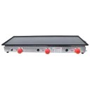 Ver imagem 6 de Kit Lanchonete Fogão Portátil 1 Boca + Chapa 90cm e Fritadeira Profissional 2 Cubas Alcamar