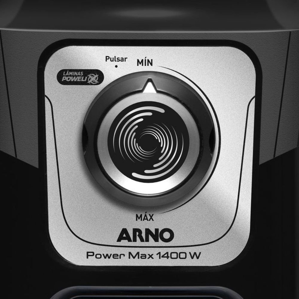 Liquidificador Arno Powermax Preto 1400w - 110v - 5