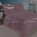 Ver imagem 4 de Edredom Casal Queen 5 Peças Leve para Verão Função Cobre Leito Rosê Casa Dona