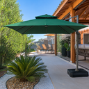 Ver imagem 4 de Ombrelone Cloud 3x3m com Base - Verde