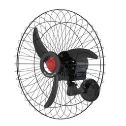Ventilador de Parede 60cm Preto Ponente 200W Controle Remoto - 2 Ventilador de Parede 60cm Preto Ponente 200W Controle Remoto - 2