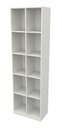Ver imagem 2 de Armário Colmeia Mirela M26 100% Mdf (closet Lojas Expositor) Vetorial Móveis Branco