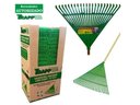 Ver imagem 5 de Vassoura Plástica Rastelo para Grama Jardim C/ Cabo Fj1011 Trapp