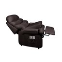 Ver imagem 4 de Cadeira Poltrona Estética Cílios Reclinável Barão com Assento de Elevação Corano