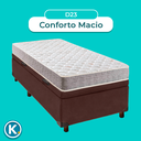 Ver imagem 4 de Cama Box Bau Blindado Solteiro + Colchão D23 D23 Inducol