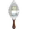 Espelho de Mao Provencal 28x11 Lins Pegui - 1
