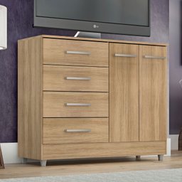 Comoda Gisele 4 Gavs 2 Portas - 3