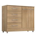 Ver imagem 7 de Comoda Gisele 4 Gavs 2 Portas