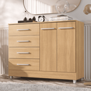 Ver imagem 2 de Comoda Gisele 4 Gavs 2 Portas