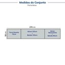 Ver imagem 4 de Cozinha Compacta Planejada 5 Peças 1 Paneleiro Torre Quente 2 Aéreos 2 Balcões Soho CabeCasa MadeiraOriginals
