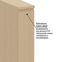 Ver imagem 5 de Balcão de Cozinha 100% MDF 1 Porta 20cm Aura Luciane Móveis