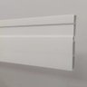 Moldura Roda Pé Rodapé Branco Pvc 7 Cm - 10 Metros - 1