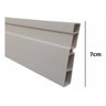Moldura Roda Pé Rodapé Branco Pvc 7 Cm - 10 Metros - 3