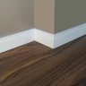 Moldura Roda Pé Rodapé Branco Pvc 7 Cm - 10 Metros - 7