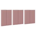 Ver imagem 2 de Cabeceira Cama Casal Queen Modulo 1,60 Itália Estofada Suspensa - Rose Suede
