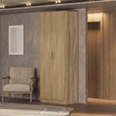 Ver imagem 1 de Sapateira Ravi New 81x230cm 2 Portas com LED Olmo 1324
