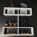 Ver imagem 4 de Nicho Suspenso Prateleira para Escritório Zeus Solutions Slim - Branco