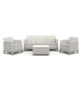 Ver imagem 1 de Conjunto de Poltronas 5 Lugares Scandi Forma Soft Bege Keter
