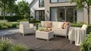 Ver imagem 3 de Conjunto de Poltronas 5 Lugares Scandi Forma Soft Bege Keter