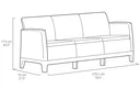 Ver imagem 7 de Conjunto de Poltronas 5 Lugares Scandi Forma Soft Bege Keter