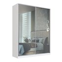 Ver imagem 2 de Guarda-roupa 2 Portas de Correr 2 com Espelho 3 Gavetas Zira
