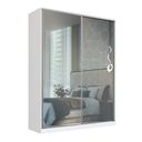 Ver imagem 2 de Guarda-Roupa 2 Portas de Correr 2 com Espelho 3 Gavetas Zira Branco