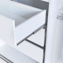 Ver mais imagens de Guarda-Roupa 2 Portas de Correr 2 com Espelho 3 Gavetas Zira Branco