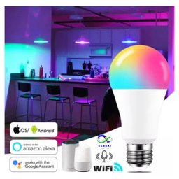 Lâmpada Smart Wi Fi Led Bulbo A60 9w E27 Bvolt Galaxy - 4