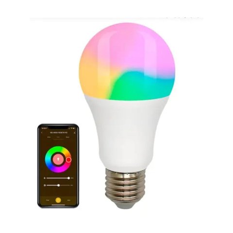 Lâmpada Smart Wi Fi Led Bulbo A60 9w E27 Bvolt Galaxy