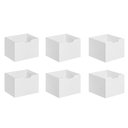 Ver imagem 1 de Kit 6 Gavetas para Nicho Organizador Q01 Branco - Mpozenato