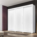 Ver imagem 1 de Guarda-Roupa Casal 3 Portas 5 Gavetas Milão Móveis Lanza