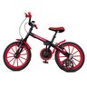 Bicicleta Bike Infantil Aro 16 Ravok com Rodinhas 3 a 7 Anos Cor:vermelho - 3