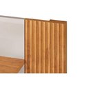 Ver imagem 7 de Painel Quarto P/ Tv até 75 Pol Helo 183x136cm Off White/freijó - Dj Móveis