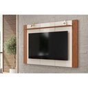 Ver imagem 1 de Painel Quarto P/ Tv até 75 Pol Helo 183x136cm Off White/freijó - Dj Móveis