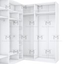 Ver imagem 5 de KIT CLOSET MODULAR M246.2021.B (CASA, QUARTO) MUNDI MOVEIS