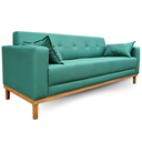 Ver imagem 2 de Sofá Gianni | Base de Madeira & Tecido Acquablock Impermeável | 180cm | Oliva