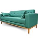 Ver imagem 3 de Sofá Gianni | Base de Madeira & Tecido Acquablock Impermeável | 180cm | Oliva