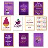 10 Placas Mdf Açaí Parede Criativa para Estabelecimentos Ln1 - 1