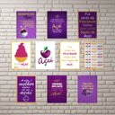 Ver imagem 4 de 10 Placas Mdf Açaí Parede Criativa para Estabelecimentos Ln1