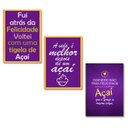 Ver imagem 6 de 10 Placas Mdf Açaí Parede Criativa para Estabelecimentos Ln1