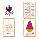 Ver imagem 7 de 10 Placas Mdf Açaí Parede Criativa para Estabelecimentos Ln1