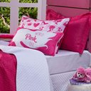 Ver imagem 5 de Kit Cobre Leito Paty Pink Dupla Face C/ Almofadas Solteiro 06 Peças