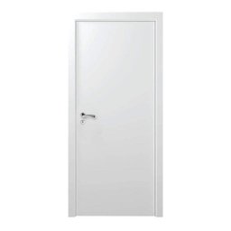 Kit Porta de Madeira 210x80cm Lisa Primer Direita Moldufama  - 2