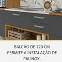 Ver imagem 3 de Cozinha 06 Pçs Ripado Nesher Princesa Gourmet 100% Mdf