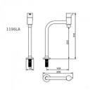 Ver imagem 2 de Torneira para Lavatório Média Áquila Japi
